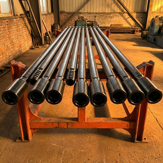 T51 extension drill rods for percussion rock drilling